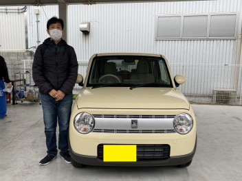 K様　アルトラパンご納車おめでとうございます！